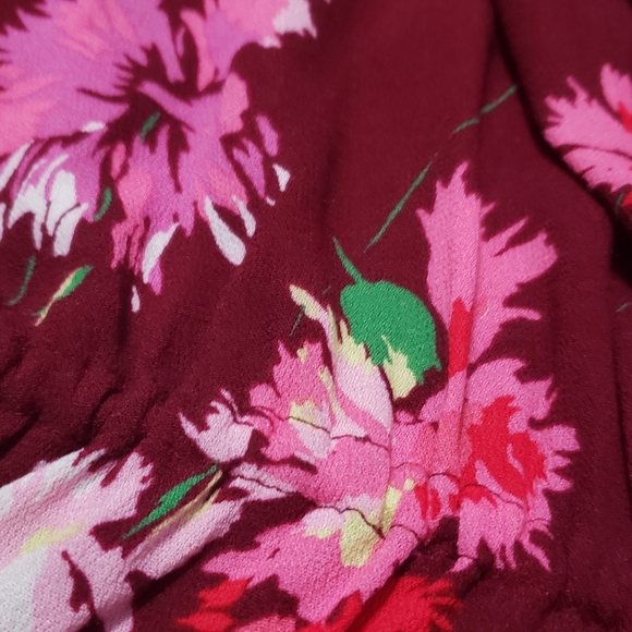 Express Floral Kimono Inspired Cover Up - Picture 4 of 11